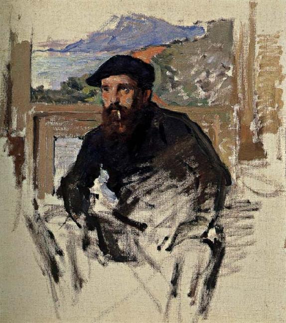 Claude Monet Self-Portrait oil painting image